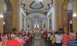 Em despedida de Dom Sérgio, fiéis lotam Igreja da Matriz na Missa do Galo 