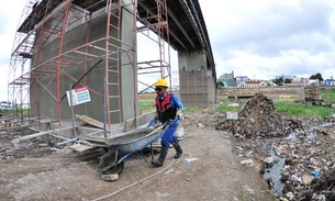 Em Manaus, reforma da ponte do Educandos tem 20% das obras concluídas