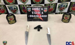 Homem é preso e adolescente apreendido por praticar arrastão na zona Sul de Manaus 