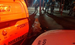 Jovem morre no meio da rua ao ser baleado pela polícia em Manaus