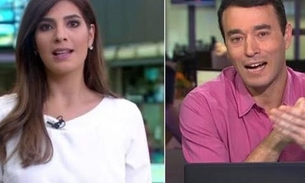 Jornalistas da Globo, André Rizek e Andreia Sadi são filmados em clima de intimidade 