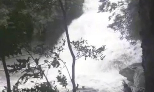Cinco pessoas morrem em cachoeira no sul de Minas, atingidas por tromba d'água