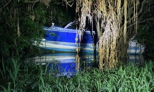 No Amazonas, trio envolvido em roubo de lancha é preso enquanto adulterava o transporte