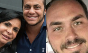 Carlos Bolsonaro posta foto do nascimento do filho de Thammy e Gretchen reage: ‘boçal' 