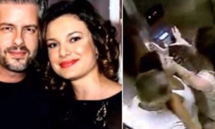 Vídeo mostra agressão do cantor Victor Chaves contra ex-mulher grávida 