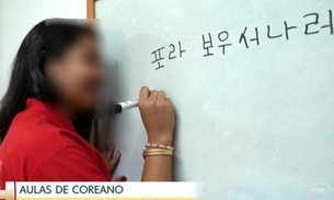Globo edita matéria do 'Jornal Hoje' após aluna escrever 'Fora Bolsonaro' em coreano