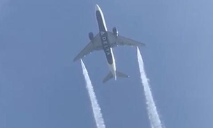 Avião em voo joga combustível sobre 17 crianças em escola de Los Angeles