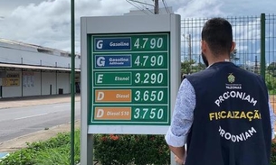 Procon encontra gasolina a R$ 3,87 e notifica mais de 30 postos por preço abusivo em Manaus
