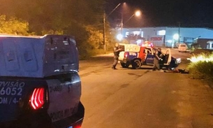 Motociclista agoniza até a morte após ser perseguido e baleado na cabeça em Manaus