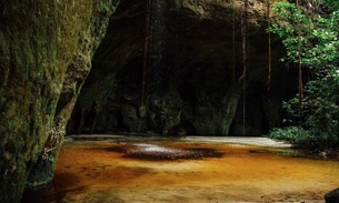 Caverna em Figueiredo é paraíso de grutas e cachoeiras no Amazonas