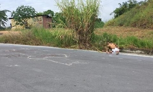 Estrangulado, homem é encontrado por moradores às margens de avenida em Manaus