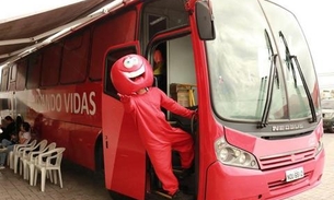 Ponta Negra recebe ‘Vampirão’ do Hemoam nesta semana para doações de sangue