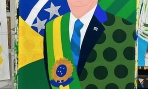 Romero Britto está fazendo quadro em homenagem a Bolsonaro