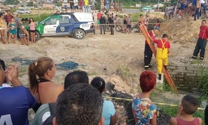 Soltando papagaio, menino encontra cadáver desovado dentro de bueiro em Manaus