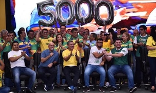 Apoiadores de Bolsonaro no Amazonas comemoram alcance de assinaturas para criação de partido