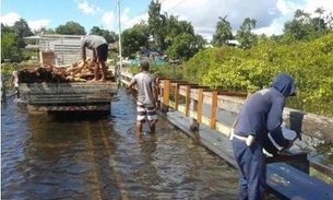 Sede de município do Amazonas ganha ponte com emenda de Eduardo Braga
