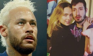 Neymar posa com filho mais novo da ex e atual marido surpreende com comentário