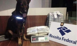 Mulher é presa ao tentar embarcar com drogas na mala no aeroporto de Manaus 