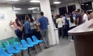 Pacientes e funcionários de hospital de Manaus se desesperam com suposto tiroteio 