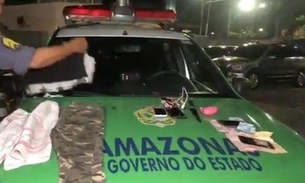 Passageiros de ônibus são aterrorizados por assaltantes com faca de 30 cm em Manaus