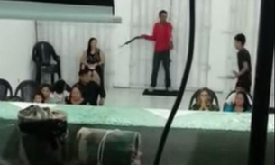 Em Manaus, polícia prende homem suspeito de invadir igreja e assaltar fiéis