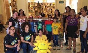 Pacientes do GACC fazem visita ao Museu da Cidade de Manaus