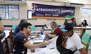 Em Manaus, Detran realiza mutirão de atendimentos sem hora marcada