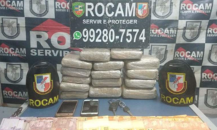 Em Manaus, dupla é presa com droga avaliada em R$ 120 mil 