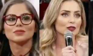 No Altas Horas, ex-BBB Paula defende Petrix e climão se instaura 