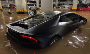 Lamborghini atingida por enchente em SP seria turbinada e leiloada em prol de instituições de caridade