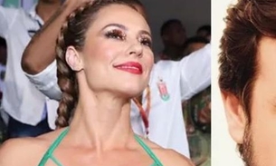 Paolla Oliveira curte ensaio de samba na Grande Rio com coach apontado como novo affair