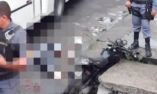 Mulher morre após cair da garupa de motocicleta em avenida de Manaus