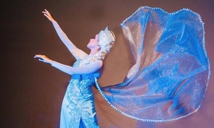 Espetáculo musical Frozen é atração no palco do Teatro Amazonas