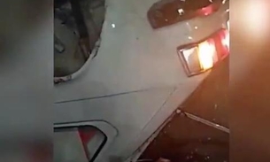 Vídeos mostram cenas chocantes de acidente que matou homem em avenida de Manaus 