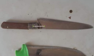 No Amazonas, adolescente é preso após tentar matar homem a facadas