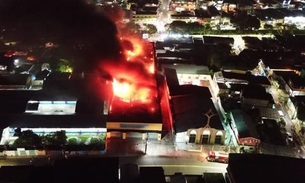 Policial se machuca ao tentar resgatar idosa durante incêndio na antiga Esplanada