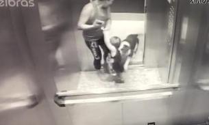 Vídeo mostra cachorro atacando bebê dentro de elevador de condomínio