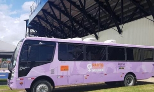 Ônibus da Mulher oferece tatuagens do ‘Não é Não' no sambódromo de Manaus