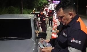 Detran flagra mais de 100 motoristas dirigindo bêbados em Manaus