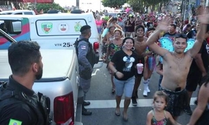 Operação policial interdita banda de Carnaval em Manaus 