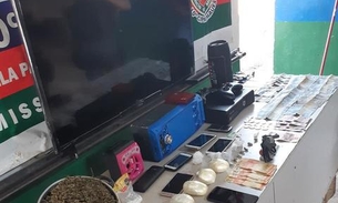 Polícia tira de circulação trio que fornecia drogas no Amazonas 