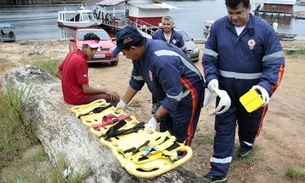 Atendimento a ribeirinhos acontece com Samu Fluvial em Manaus