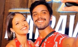 Com direito a beliscão, Agatha Moreira e Rodrigo Simas são flagrados discutindo em camarote no Rio