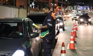 Quase 300 motoristas são flagrados embriagados durante carnaval em Manaus