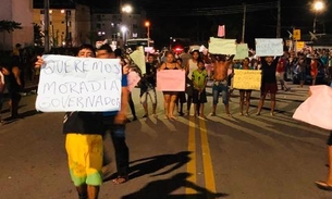 Sob clima de tensão, moradores do Monte Horebe se reúnem com autoridades em Manaus