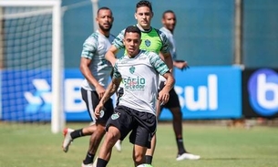 Manaus FC treina no CT do Grêmio em preparação para jogo na Copa do Brasil 