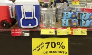 Em Manaus, Procon-AM autua supermercado por publicidade enganosa e produtos vencidos 