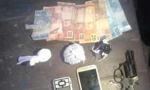 Com armas e drogas, detento do semiaberto tenta fugir da polícia pelo rio em Manaus