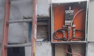 Dono de fábrica de gelo é preso em flagrante por furto de energia em Manaus 