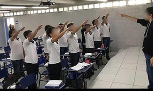 Alunos de escola particular fazem saudação nazista em sala e postam imagem na internet